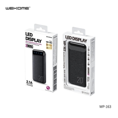[SE200]Pin sạc dự phòng 20000mAh Wekome WP-163 tích hợp màn hình LED
