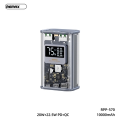 [SE235]PIN SẠC DỰ PHÒNG REMAX RPP-570 10000MAH QC3.0+PD 22.5W