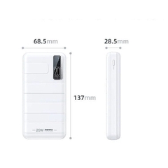 [SE234]Pin dự phòng sạc nhanh Remax RPP-316 20000mAh QC3.0 PD max 22.5W 1 cổng USB và 1 cổng Type C