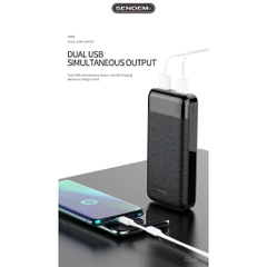 [SE195]Sạc Dự Phòng SENDEM P200 20000 Mah