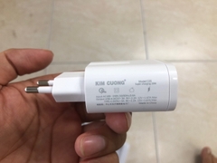 [SE45]Cóc sạc nhanh Kim Cương C25 QC 3.0 18W + PD 20W chân tròn