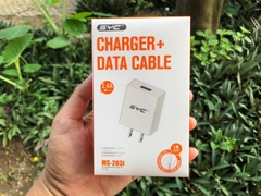 [SE21.5]Bộ sạc Iphone SYC 203i 2.4A Cóc kèm cáp Iphone