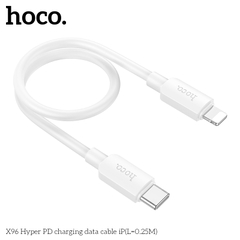 [SE21.5] CÁP HOCO X96 TYPE C RA LIGHTNING PD 20W DÀI 25CM