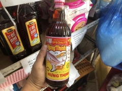 NƯỚC MẮM HƯNG THỊNH 40 ĐỘ ĐẠM 750ML (NẮP HỒNG) - 40N FISH SAUCE