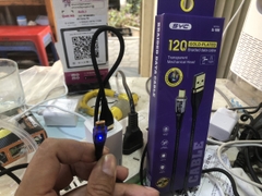 [SE21] Cáp sạc SYC LL-10M Micro Usb Lộ Main có đèn báo sạc