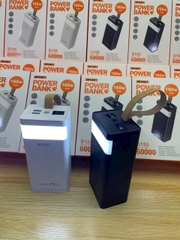 [SE370]Sạc dự phòng Syc 60000 mAH s155 sạc nhanh QC3.0 & PD