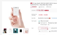 [SE40] Củ Sạc Chính hãng Xiaomi (ZMI 18W) cao cấp