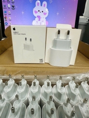 [SE34] Củ Sạc Iphone 15 35W chân tròn Main đen hàn Quốc