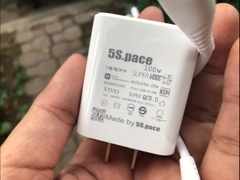 [SE48] Bộ sạc 5S Space sạc siêu nhanh Full các dòng android