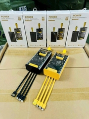 [SE165]Sạc dự phòng trong suốt DX300 30000mAh mặt vuông PD & QC