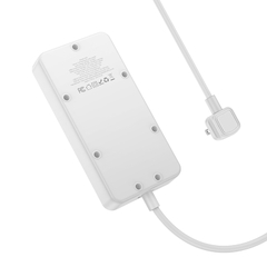 [Se298]Ổ cắm điện hoco AC8 dài 1m5 3A+1C 30W (US)