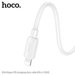 [SE21.5] CÁP HOCO X96 TYPE C RA LIGHTNING PD 20W DÀI 25CM