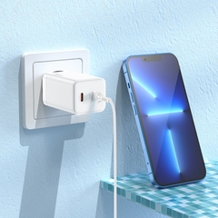 [SE275]Cốc sạc nhanh Hoco N23 QC3.0+PD (2 Type C) 45W