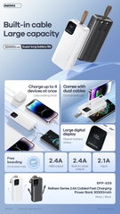 [SE320] Pin sạc dự phòng Remax RPP-659 30000mAh 2.4A