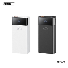 [SE270][REMAX RPP-672] Pin sạc dự phòng 20000mAh QC3.0+PD 22.5W(500g)