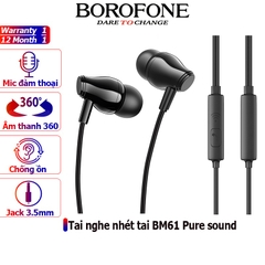 [SE15] Tai nghe bofofone bm61 nghe hay có mic jack 3.5