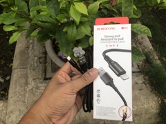 [SE14] Cáp Sạc Borofone Bx54 dây dù Iphone chống đức