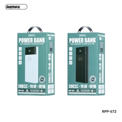 [SE270][REMAX RPP-672] Pin sạc dự phòng 20000mAh QC3.0+PD 22.5W(500g)