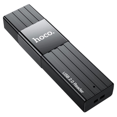 [SE38] Đầu Đọc Thẻ Nhớ 2.0 Hoco HB20 Chính Hãng, Khe Cắm Thẻ SD & Micro SD