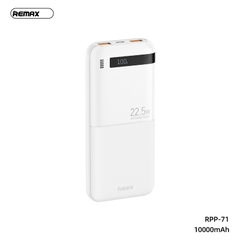 [SE160] Pin sạc dự phòng REMAX RPP-7110000mAh QC3.0+PD 22.5W HT % pin