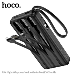 [SE160]Sạc dự phòng Hoco J146 kèm 4 dây cáp (10000mAh)