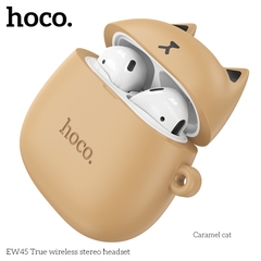 [SE172]Tai Nghe Bluetooth Hoco EW45 TWS Cute Cat Hình Mèo V5.3 Pin 4h Cực Hay