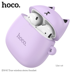 [SE172]Tai Nghe Bluetooth Hoco EW45 TWS Cute Cat Hình Mèo V5.3 Pin 4h Cực Hay