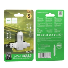 [SE121][16G]USB 3.0 OTG Hoco UD10 Wise 16GB cổng TypeC và USB 3.0