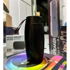 [SE138]Loa Bluetooth V5.0 không dây WK WeKome D40 cầm tay, để bàn, có đèn LED