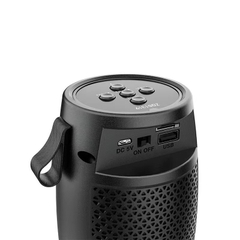 [SE138]Loa Bluetooth V5.0 không dây WK WeKome D40 cầm tay, để bàn, có đèn LED