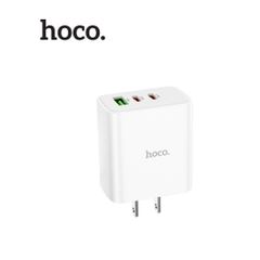 [SE99] Củ sạc nhanh Hoco C126 PD40W/QC3.0 2 cổng Type-C và 1 cổng USB, chất liệu PC + ABS chống cháy , chân dẹt