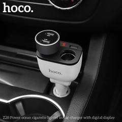 [SE113] Tẩu sạc xe hơi Hoco Z28 thông minh