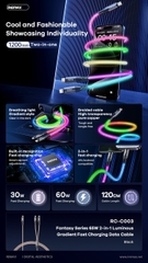 [SE99] CÁP 2 ĐẦU REMAX RC-C003 C>C+L 65W