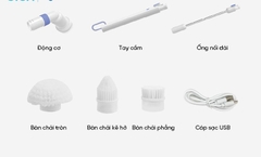 Máy cọ nhà vệ sinh tự động Ohella Neospin Scrubber NS03