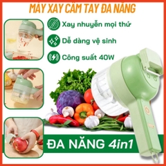 Cắt Rau Củ Quả Cầm Tay Đa Năng 4 Trong 1