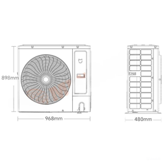 Điều hòa cây 2 chiều Xiaomi Mijia KFR-120LW/N1A3 – Điều hoà cây 5HP/45000BTU
