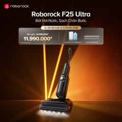 Máy hút bụi lau nhà cầm tay Roborock F25 Ultra – Bản Quốc Tế