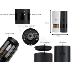 Máy xay tiêu cầm tay Xiaomi Huohou