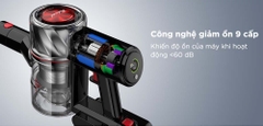 Máy hút bụi không dây cầm tay Redroad V17 Lite – Lực hút 26,500 Pa – Chổi lăn dạng kép – Lõi lọc HEPA kép