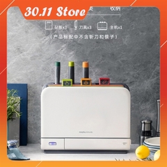 Bộ Dao Thớt Kháng Khuẩn Sử Dụng Tia UV 7 Món Morphy Richards MR1000 - Hàng Chính Hãng