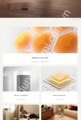 Máy sưởi - quạt sưởi điện Xiaomi Mijia.