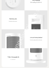Máy sưởi - quạt sưởi điện Xiaomi Mijia.