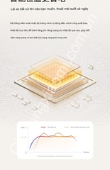 Máy sưởi Xiaomi Mijia Graphene (2023) Có điều khiển qua APP Mi Home