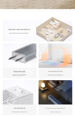 Máy sưởi Xiaomi Mijia Graphene (2023) Có điều khiển qua APP Mi Home