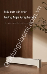 Máy sưởi Xiaomi Mijia Graphene (2023) Có điều khiển qua APP Mi Home