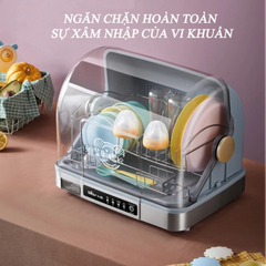 Máy sấy và khử khuẩn bát đĩa , đũa thìa Bear XDC-A26B1