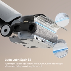 Máy lau nhà khô và ướt-Roborock Flexi Series-Nghiêng 180 độ