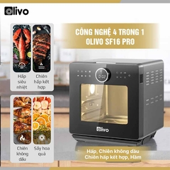 Nồi Chiên Hấp Đa Năng OLIVO SF16 PRO 2025