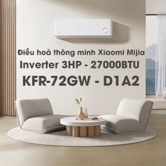 Điều hoà 2 chiều Xiaomi Mijia Inverter D1A2 – Điều hòa 3HP/KFR-72GW/27000BTU