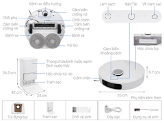 Robot Hút Bụi Lau Nhà Dreame L10 Ultra –Bản Quốc tế
